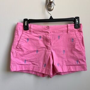 Vineyard Vines Girls Embroidered Seahorse Shorts
